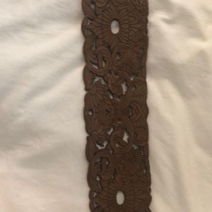 Leather Boho Belt, brand new